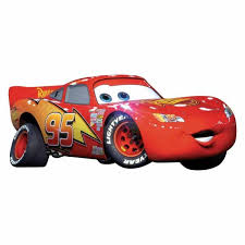Roommates 5 In X 19 In Cars Lightening Mcqueen 4 Piece Peel And Stick Giant Wall Decal Rmk1518gm The Home Depot