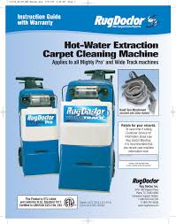 rug doctor 600f 6 12 cleaning carpets