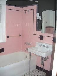 Pink Tile Bathroom Pink Bathroom Tiles