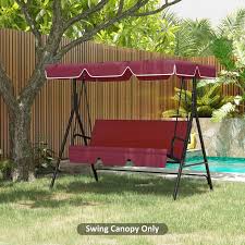 Outsunny 2 Seater Swing Canopy