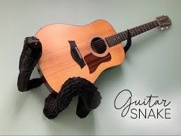 Guitar Snake Horizontal Sideways Guitar
