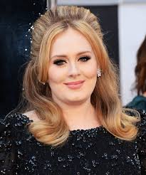 adele makeup artist looks cat eye