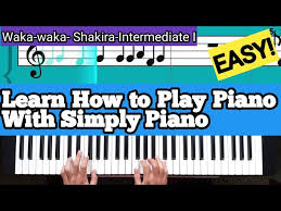simply piano waka waka shakira