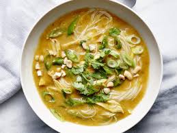 Thai Coconut Curry Noodle Soup Recipe Cooking Light In