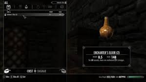 skyrim alchemy potion recipes guide