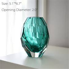 Faceted Glass Vase Apollobox