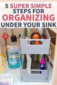 Organizing Under The Bathroom Sink 5