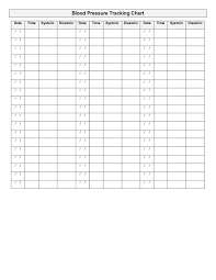 2018 Blood Pressure Log Chart Fillable Printable Pdf Forms