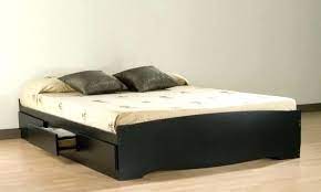 modern bed without headboard ideas