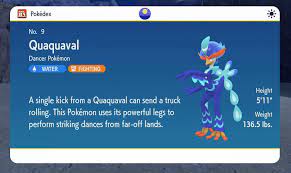 Pokemon Scarlet and Violet: Best Quaquaval Tera Raid Build
