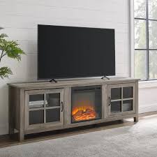 Gray Entertainment Centers Tv Stands