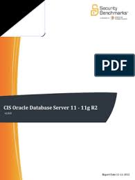 Alter user scott account unlock;. Cis Oracle Database Server 11 11g R2 Benchmark V1 0 0 Pdf Oracle Database Password