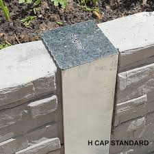 Galvanised Steel Post Caps Fit 100uc