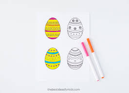 Easter Egg Template The Best Ideas For Kids