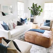 white neutral couch in a room