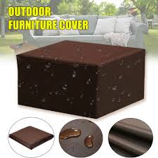 Garden Furniture Cover Waterproof Brown