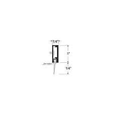 Kawneer 200799 48in 4ft Door Bottom