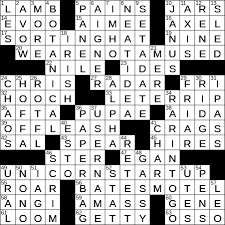 La Times Crossword 4 Jun 22 Saay