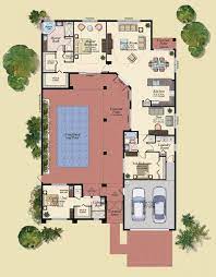 Image Result For U Shaped House Plans