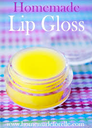 homemade lip gloss recipe