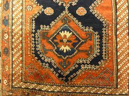 antique persian kurdish rug wool