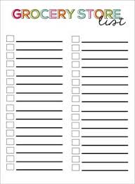 Free Printable Grocery List Maker Download Them Or Print