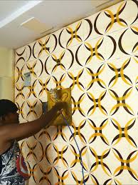 3d Wall Painting Stencil Painting On Walls