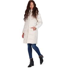 Tahari Casey Fitted Puffer Coat For