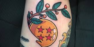 Black 4 star dragon ball tattoo. Dragon Ball 10 Amazing Tattoos To Inspire Your New Ink Cbr