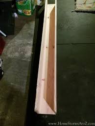 how to build a box beam mantel