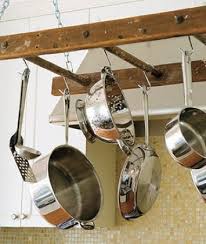 5 diy pot racks cookware storage ideas