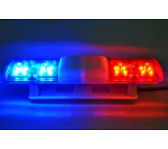 Rc Police Light Bar Rotating Flashing Led Red And Blue Type 1