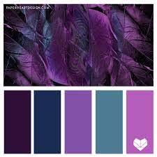 color palette pleasantly purple