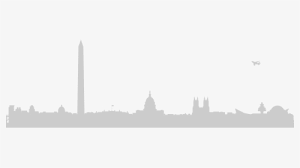 On the right is the washington monument. Washington Dc Skyline Silhouette Png Images Free Transparent Washington Dc Skyline Silhouette Download Kindpng