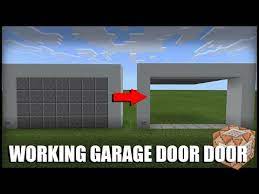 How To Make A Working Garage Door In