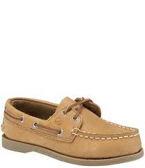 sperry kids authentic original leather