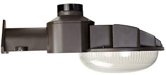 12 500 Lumen Outdoor Wall Light Barn Style 90 Watts With Photocell 5000k Mount Arm Optional Brown 51 178