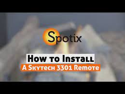 Install A Skytech Fireplace Remote