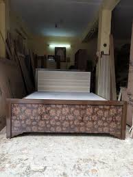 Plywood Qeen Size Bed Without Storage