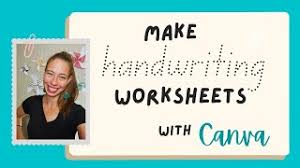 create handwriting books on canva