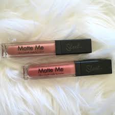 sleek matte me lip creams swatches