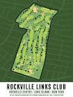 Rockville Links Club Golf Course Map – LOST DOG Art & Frame