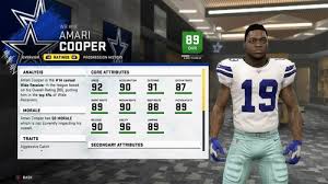 Madden 20 Dallas Cowboys Player Ratings Roster Depth
