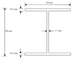 sectional properties of ismb 200