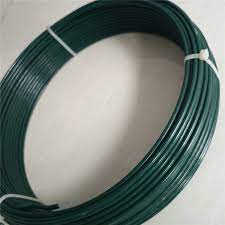 china green pvc coated garden wire