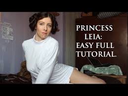 princess leia hair makeup costume