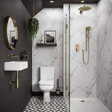 Bathroom With Shower Wall Panels