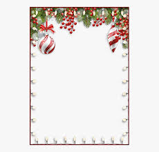 Christmas Clipart Page Borders Transparent Christmas Page