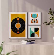 Mid Century Modern Eclectic Wall Art