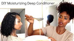 When it comes to beauty regimens, using a deep conditioner on my hair is a must. Diy Homemade Moisturizing Deep Conditioner Treatment On Dry Natural Hair Youtube